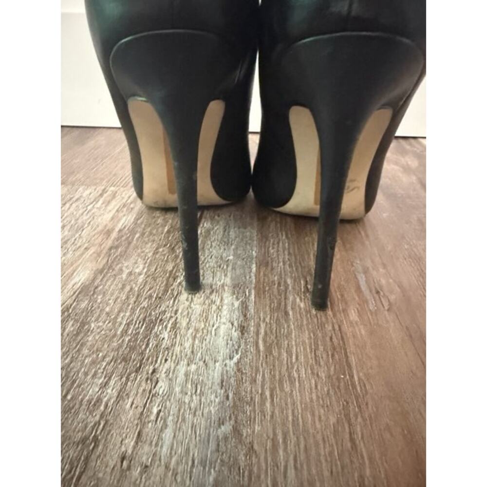 Sam Edelman Stiletto Danna Pointed Toe Heel in black leather Womens 7.5 EUC - Picture 4 of 10